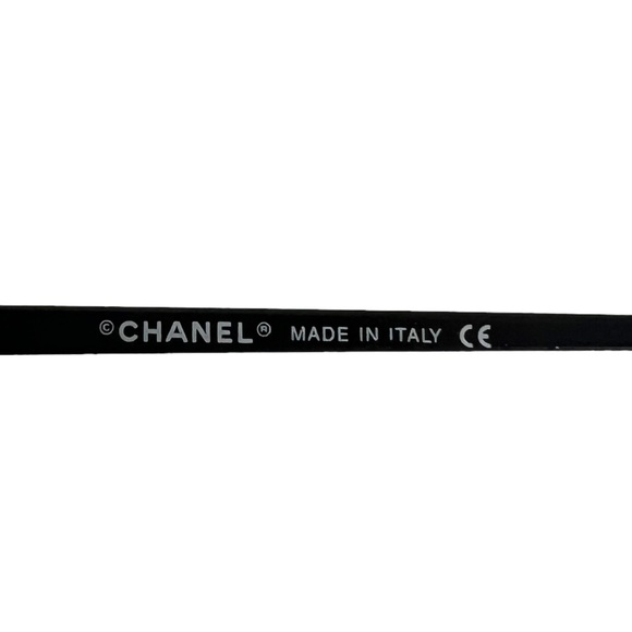 Chanel CC Rhinestone Logo Rimless Sunglasses - Picture 6 of 12
